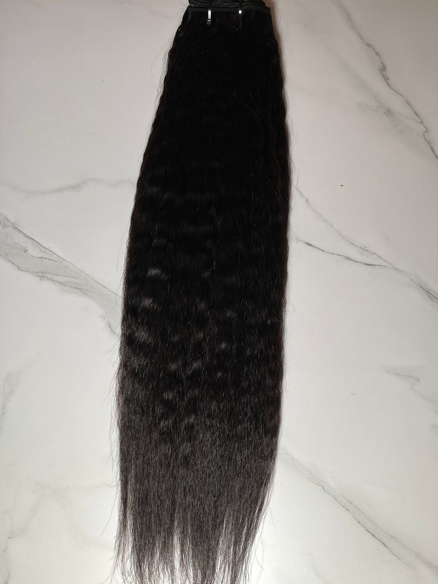 Mahogany Kinky Straight Human Hair Bundles